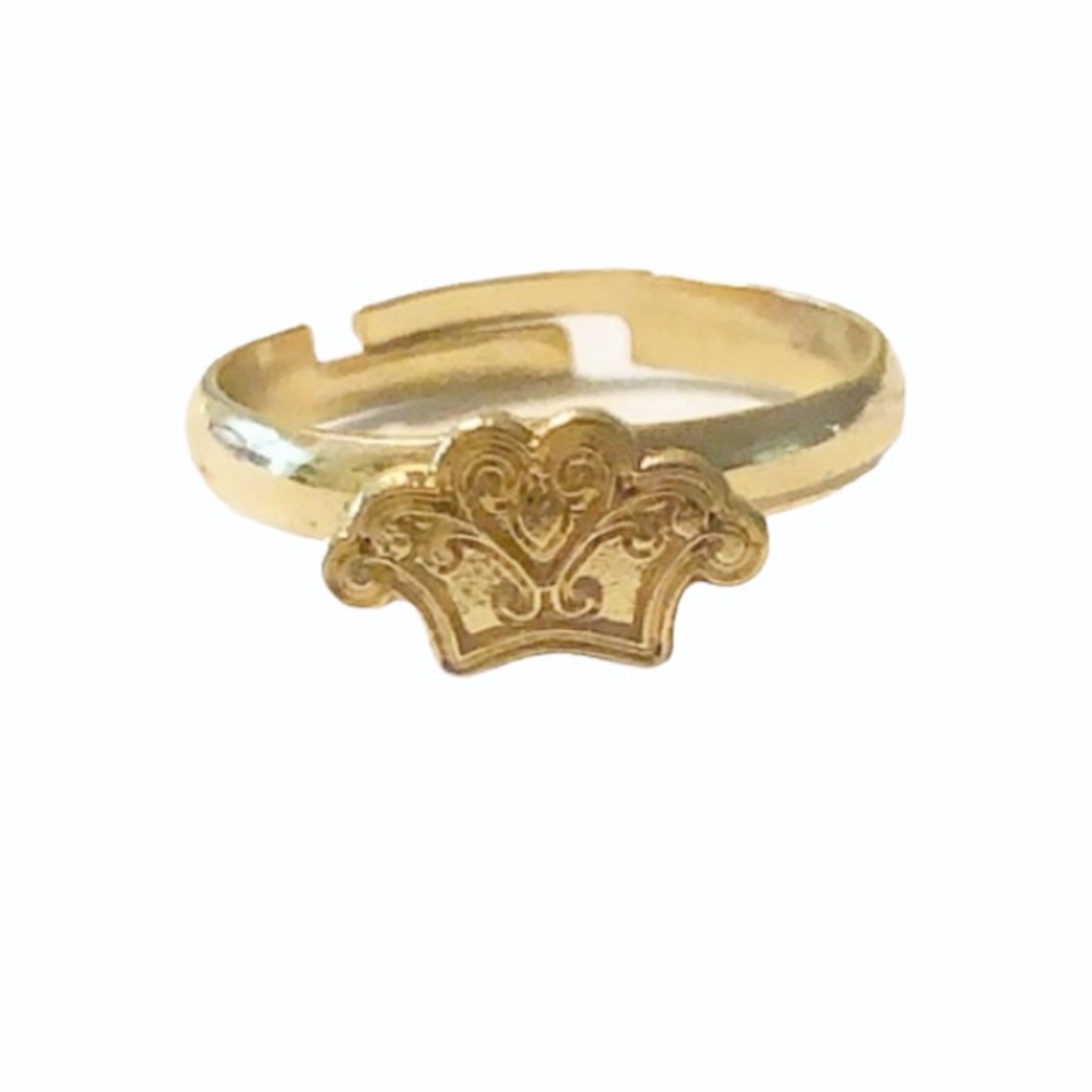Vintage Disney adjustable gold ring size 7/8